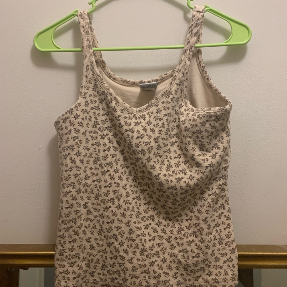 90s Old Navy activewear tank top in vintage floral print
